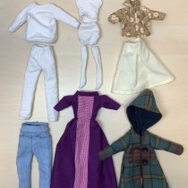 Mój projekt z kursu: Miniaturowa odzież Ein Projekt aus dem Bereich Spielzeugdesign, Nähen, DIY und Textildesign von pannablondynka - 20.02.2023