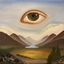 My project for course: Oil Painting: Create Surreal Landscapes. Fine Arts, Painting, and Oil Painting project by Елена Фонотова - 02.25.2023