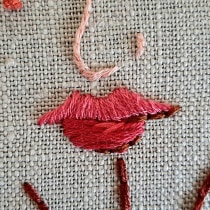 Mi proyecto del curso: Técnicas de bordado: ilustrando con hilo y aguja. Embroider, Textile Illustration, and Textile Design project by Elena Castellano - 03.02.2023