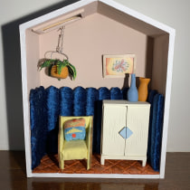 My project for course: DIY Miniature House & Furnishing for Beginners. Arts, Crafts, To, Design, and DIY project by Penny Fletcher - 02.28.2023