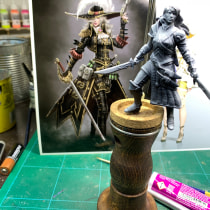 My project for course: Introduction to Painting Miniatures. Arts, Crafts, Fine Arts, Sculpture, and Decorative Painting project by Will Rooijakkers - 03.10.2023