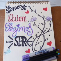 Mi proyecto del curso: Lettering creativo: dibuja palabras con estilo. Lettering, Brush Painting, H, and Lettering project by María Fernanda Ferrer - 03.22.2023