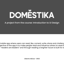 My project for course: Introduction to UI Design. UX / UI, Educação, Mobile Design, e Design de apps  projeto de Alberto Ubisse - 27.03.2023
