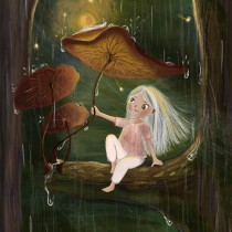 My project for course: Children’s Illustration with Proc reate: Paint Magical Scenes 1. Traditional illustration, Digital Illustration, Children's Illustration, Digital Painting, and Picturebook project by Sanchita Mahajan - 03.06.2023