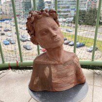 My final project: Introduction to Clay Figurative Sculpture. Un proyecto de Bellas Artes y Escultura de Kateryna Kasperovych - 30.03.2023
