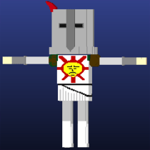 solaire in voxelart. 3D, Character Design, 3D Animation, 3D Modeling, and 3D Character Design project by Henry Rotela - 03.29.2023