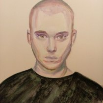 Mon projet du cours : Portrait artistique à l’aquarelle. Un proyecto de Bellas Artes, Pintura, Pintura a la acuarela, Ilustración de retrato y Dibujo de Retrato de mavalca - 07.04.2023