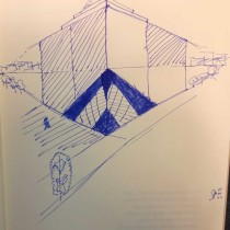 My project for course: Architectural Sketching: The Sketched Person . Architecture, Sketching, Drawing, Architectural Illustration, Sketchbook, and Spatial Design project by Silvio Foce - 04.09.2023