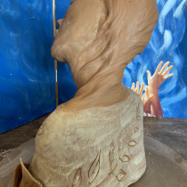 My project for course: Introduction to Clay Figurative Sculpture. Un proyecto de Bellas Artes y Escultura de rockofthemountains - 28.04.2023