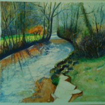 My project for course: Painting Realistic Watercolor Landscapes. Un projet de Aquarelle de Mária Zselinszky - 13.05.2023