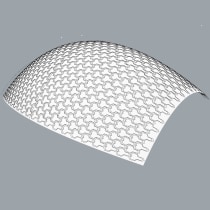 My project for course: Modeling 3D Patterns with Rhino Grasshopper. Un progetto di 3D, Architettura, Design e creazione di mobili, Design industriale, Architettura d'interni, Product design, Modellazione 3D, Architettura digitale e Progettazione 3D di ayca_atayy - 17.05.2023