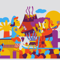Mijn project van de cursus: Digitale illustratie: wanneer kleur en verbeelding elkaar ontmoeten. Ilustração tradicional, Desenho e Ilustração digital projeto de kristofverschueren - 21.05.2023