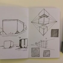 My project for course: Architectural Sketching: Thinking with Pen and Paper. Architecture, Sketching, Drawing, Architectural Illustration, Sketchbook, and Spatial Design project by Dietrich Adonis (Ordoñez) - 05.27.2023