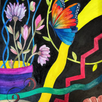 Naturaleza Vallarta. Un proyecto de Ilustración tradicional, Dibujo, Pintura a la acuarela e Ilustración con tinta de Blanca De la Vega - 19.06.2023