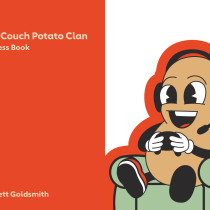 The Couch Potato Clan. Br, ing e Identidade, Design gráfico, Ilustração vetorial, e Design digital projeto de Garrett Goldsmith - 23.06.2023