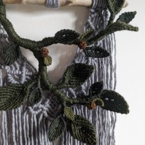 Final projects for the course 3D Macramé for Botanical Wall Hanging  (String Theories Fiber Design)