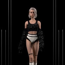 Il mio progetto del corso: Design di moda streetwear digitale in CLO 3D e Cinema 4D. Animation, Character Animation, 3D Animation, Fashion Design, and 3D Modeling project by eugenia_esm - 07.06.2023