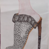 My project for course: Design Shoes from Scratch. Un proyecto de Diseño, Diseño de complementos, Moda, Diseño de calzado, Diseño de moda e Ilustración de moda					 de Flore Nzoghe - 06.08.2023