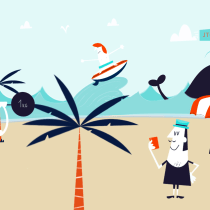 Summer Doodle. Un projet de Illustration traditionnelle, Design graphique, Illustration vectorielle et Illustration numérique de Jose Joaquin Torcida Fernandez - 09.08.2023
