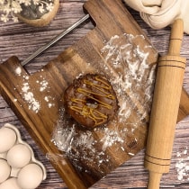Homemade Donut. Photograph, Marketing, Product Photograph, Studio Photograph, Digital Photograph, Food Photograph, Lifest, le Photograph, Food St, and ling project by Alegría Campuzano - 04.25.2022
