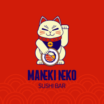 Maneki Neko Sushi Bar. Un proyecto de Ilustración tradicional, Ilustración vectorial e Ilustración digital de Gabriel Klaus - 13.08.2023