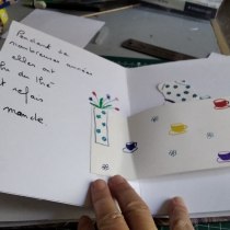 Mon projet du cours : Livres pop-up interactifs : créez des mondes en papier . Artesanato, Design editorial, Papercraft, Encadernação, e Criatividade para crianças projeto de nasilhol - 10.09.2023