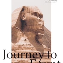 Meu projeto do curso: Journey To Egypt. Design, Br, ing e Identidade, Design gráfico, Tipografia, e Design de logotipo projeto de Nathan Lobo - 12.09.2023