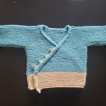 Mon projet du cours : Tricotage de vêtements pour enfants. Fashion, Fashion Design, Fiber Arts, DIY, Knitting, and Textile Design project by berenicebazaf - 10.02.2023