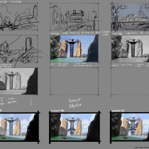 My project for course: Sci-fi Concept Art: Create Cinematic Key Frames . Sketching, Digital Illustration, Stor, telling, Stor, board, and Concept Art project by Jean-Claude De La Ronde - 10.08.2023