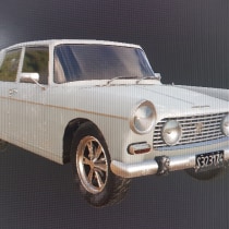 Mi proyecto del curso: Introducción al modelado de vehículos en 3D. Un proyecto de 3D y Modelado 3D de Facundo Rocca - 28.10.2023
