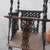 Meu projeto do curso: Macramê: design e construção de cadeira de balanço. Furniture Design, Making, and Macramé project by Sandra José - 10.29.2023