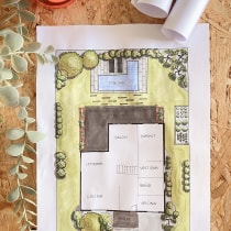 Proyecto de jardín -Casa Mar. Interior Design, L, scape Architecture, Architectural Illustration, and Spatial Design project by mar05valencia - 11.01.2023