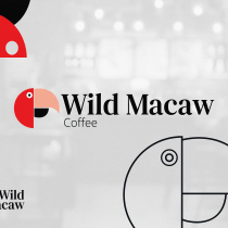 Branding - Wild Macaw - Coffee. Un proyecto de Diseño, Br, ing e Identidad, Diseño gráfico y Diseño de logotipos de Pedro Henrique Souto de Oliveira - 06.11.2023