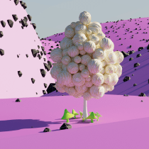 Mon arbre de la connaissance . Un projet de 3D, Animation 3D, Modélisation 3D , et Conception 3D de davy.artpro - 12.11.2023