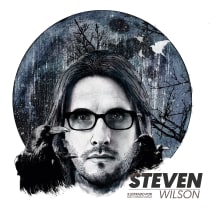 Steven Wilson. Een project van  Tekening, Digitale illustratie, Portretillustratie,  Portrettekening y Digitale tekening van Isaac Camargo Vargas - 26.11.2023