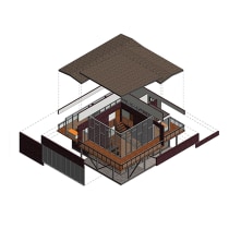 Casa DOM, curso: Diseño y modelado arquitectónico 3D con Revit. 3D, Arquitetura, Arquitetura de interiores, Modelagem 3D, Arquitetura digital, e Visualização arquitetônica projeto de Ian Trobbiani - 29.11.2023