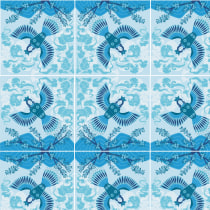 My project for course: Geometric Pattern Design. Chinese-Russian folklore mix-up. Un proyecto de Ilustración tradicional, Diseño gráfico, Pattern Design, Ilustración digital y Estampación de variation - 04.12.2023
