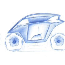 Il mio progetto del corso: Design di auto: tracciare il bozzetto. Design, Design industrial, Design de produtos, e Esboçado projeto de mahamadmalik.bagwan - 15.12.2023