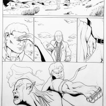 Mi proyecto del curso: Dibujo a lápiz para cómics de superhéroes. Ilustração tradicional, Comic, Desenho a lápis, e Desenho projeto de Chechu Garrido - 16.12.2023