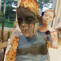 Clay Sculpture: Figurative Study with Model - Corsini (COR011223) - Center  for the Arts Bonita Springs