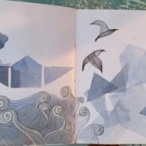 My project for course: Creative Watercolor Sketching for Beginners. Un progetto di Illustrazione tradizionale e Bozzetti di Anastasia Saliari - 25.12.2023