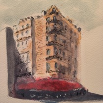 My project for course: Architectural Sketching with Watercolor and Ink. Watercolor Painting, and Architectural Illustration project by Simone Rossignoli - 12.30.2023