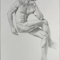 My project for course: Dynamic Figure Drawing. Fine Arts, Sketching, Pencil Drawing, Drawing, and Realistic Drawing project by Erik Scarpolini - 01.07.2023