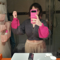Mi proyecto del curso: Crochet: crea prendas con una sola aguja. Fashion, Fashion Design, Fiber Arts, DIY, Crochet, and Textile Design project by ainizee - 01.09.2024