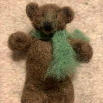 My project for course: Needle Felting Animal Creation. Arts, Crafts, To, Design, Fiber Arts, Needle Felting, and Textile Design project by Michele Bennett - 01.09.2024