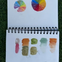 My project for course: Exploratory Sketchbook: Find Your Drawing Style. Traditional illustration, Sketching, Creativit, Drawing, Watercolor Painting, Sketchbook, and Gouache Painting project by k.is.amanoor - 01.13.2024