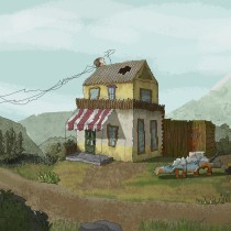 My project for course: Digital Background Painting for Animation. Traditional illustration, Digital Illustration, and Digital Painting project by Zsuzsanna Bojti - 01.14.2024