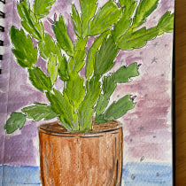 My project for course: Botanical Sketchbooking: A Meditative Approach. Traditional illustration, Sketching, Drawing, Watercolor Painting, Botanical Illustration, and Sketchbook project by Melissa Hemhauser - 01.19.2024