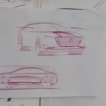 My project for course: Car Design sketching. Design, Design industrial, Design de produtos, e Esboçado projeto de Kerem Özkan - 30.08.2023