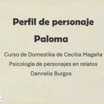 Mi proyecto del curso: Psicología de personajes en relatos. Een project van Schrijven, Verhaallijn, Fictie schrijven y Creatief schrijven van Dannelis Burgos Rodriguez - 27.01.2024